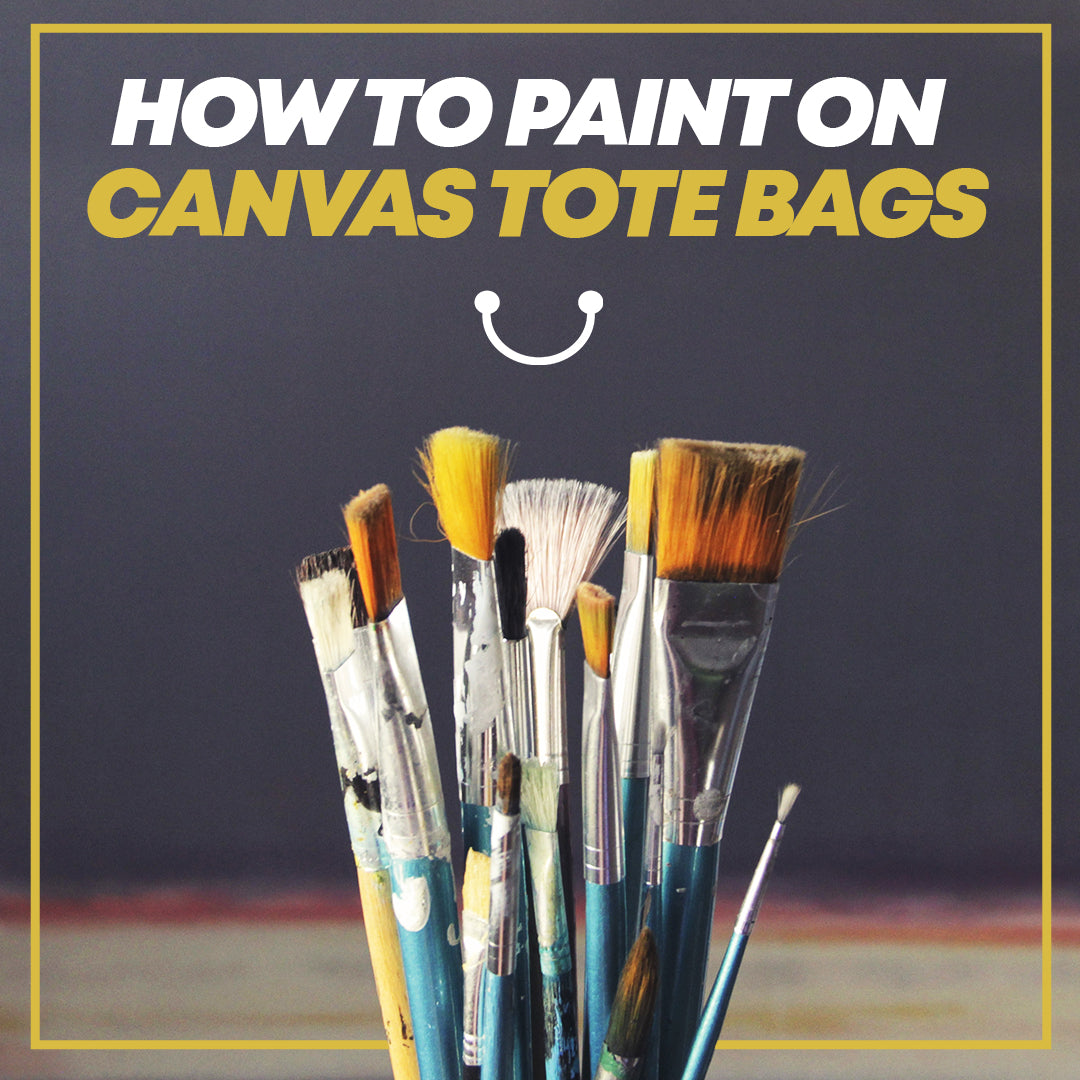 How to Paint on Canvas Tote Bags