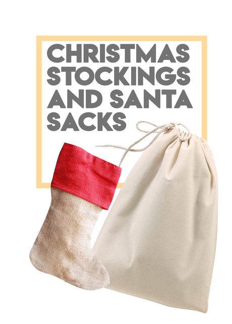 Christmas Stockings and Santa Sacks