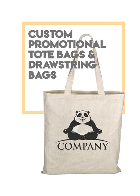 Custom Promotional Tote Bags, Custom Drawstring Bags