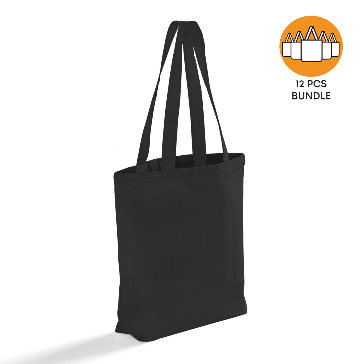 12 ct Canvas Value Gusset Tote - By Dozen
