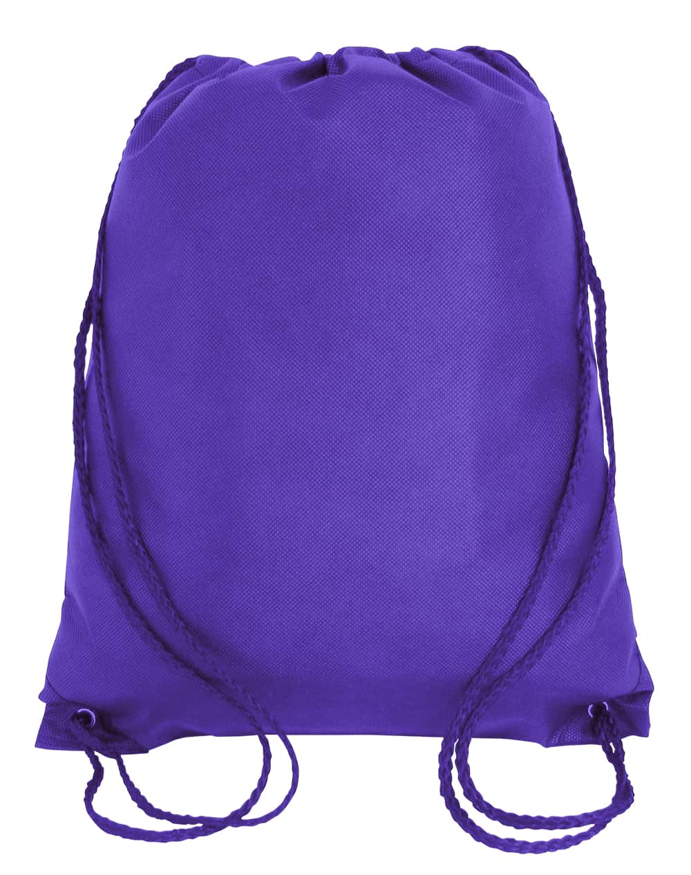 purple-Budget-Drawstring Bag-Large-Wholesale-Backpacks