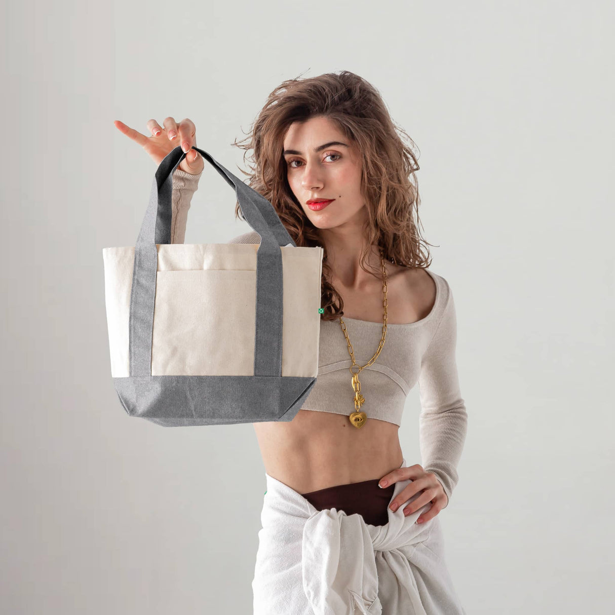 120 ct Recycled Mini Iconic Shopping Bag - By Case