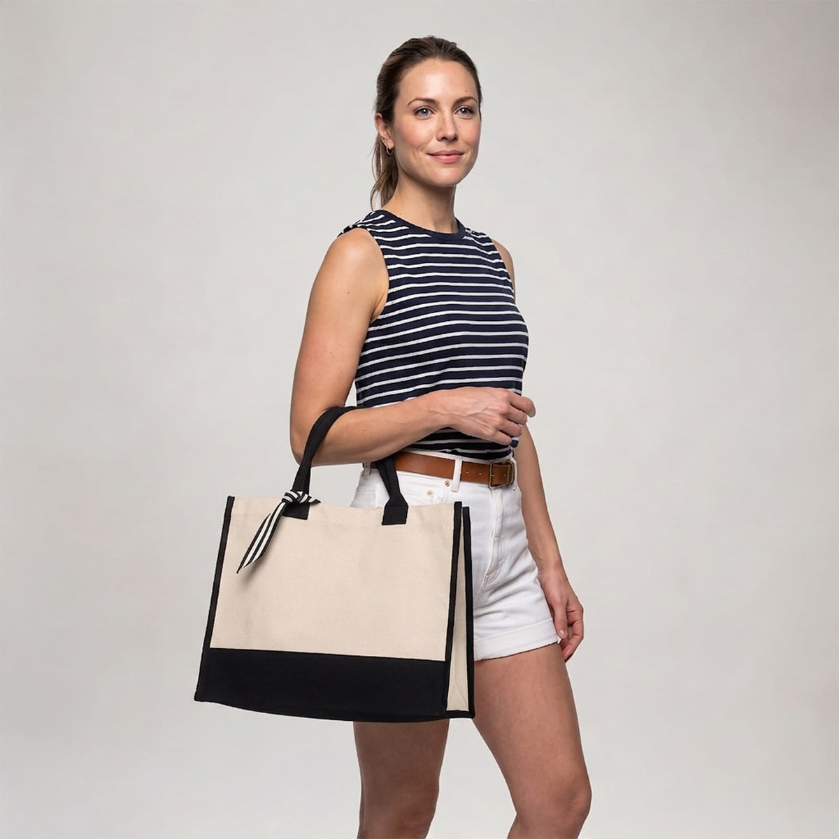 12 ct Boutique Canvas Tote - By Bundle