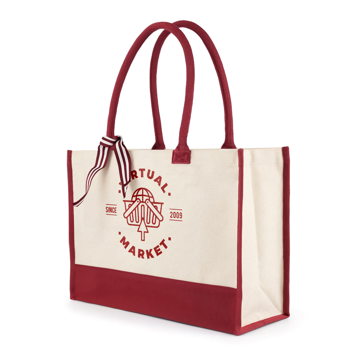 Custom Boutique Canvas Tote