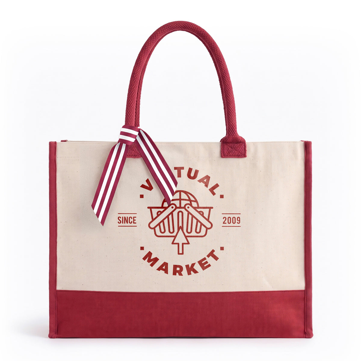 Custom Boutique Canvas Tote