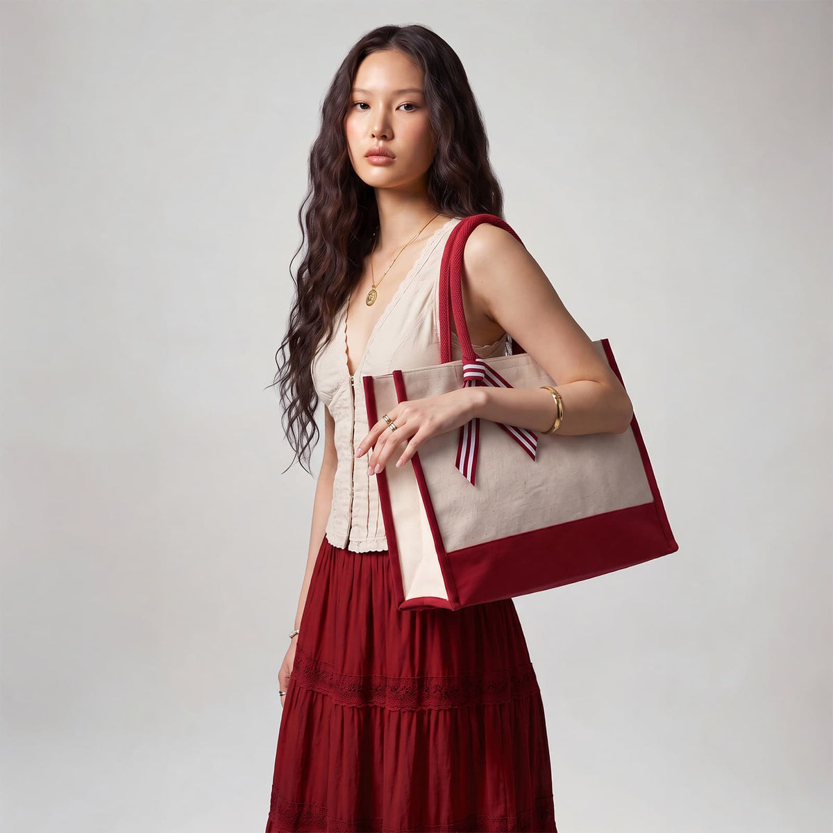 12 ct Boutique Canvas Tote - By Bundle