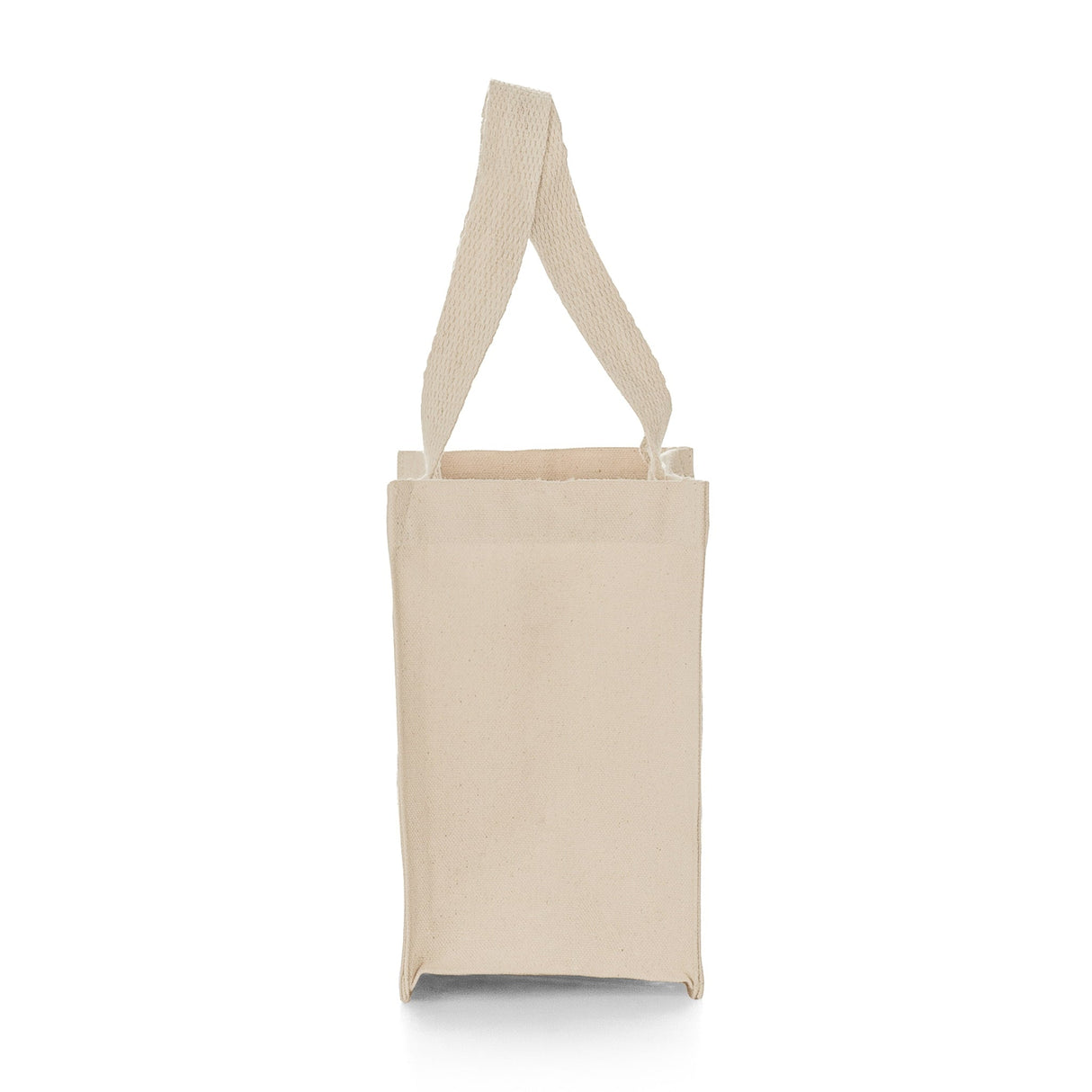12 ct Small Square Canvas Tote - By Dozen