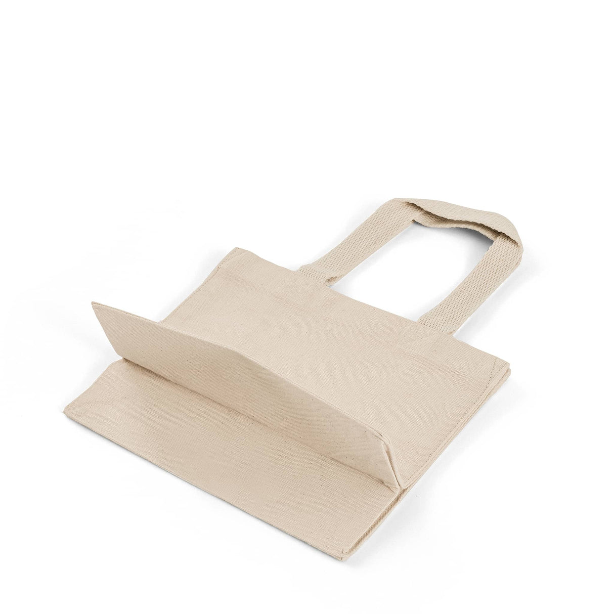 12 ct Small Square Canvas Tote - By Dozen