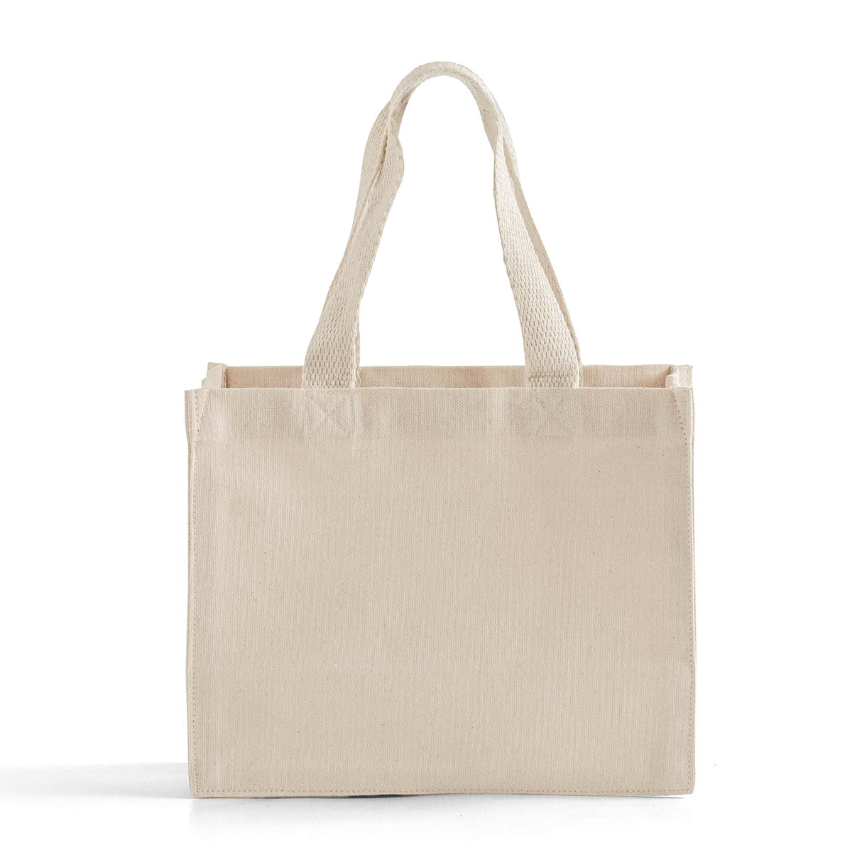 12 ct Small Square Canvas Tote - By Dozen