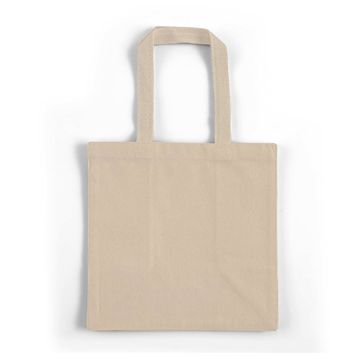 120 ct Medium Square Canvas Tote - By Case