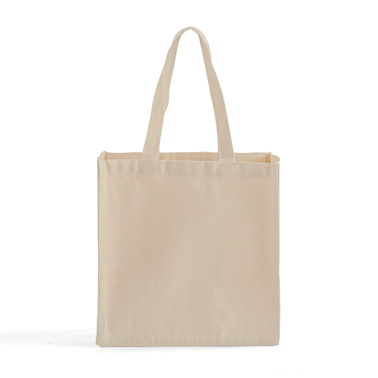 120 ct Medium Square Canvas Tote - By Case
