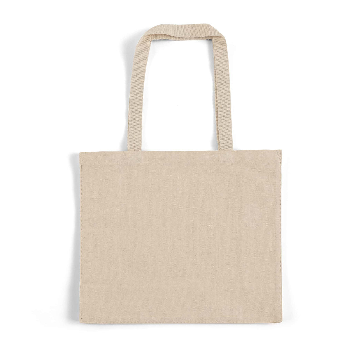 12 ct Large Square Canvas Tote - By Dozen