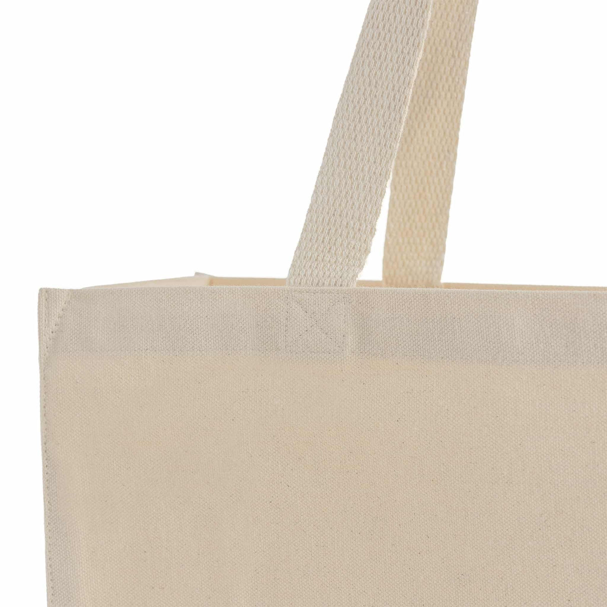 12 ct Large Square Canvas Tote - By Dozen
