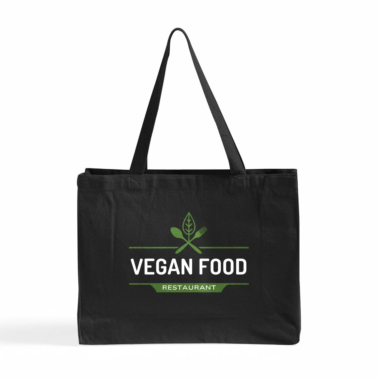 Full Gusset Heavy Canvas Horizontal Tote Bags Customized - Personalized Full Gusset Tote Bags With Your Logo - TF275