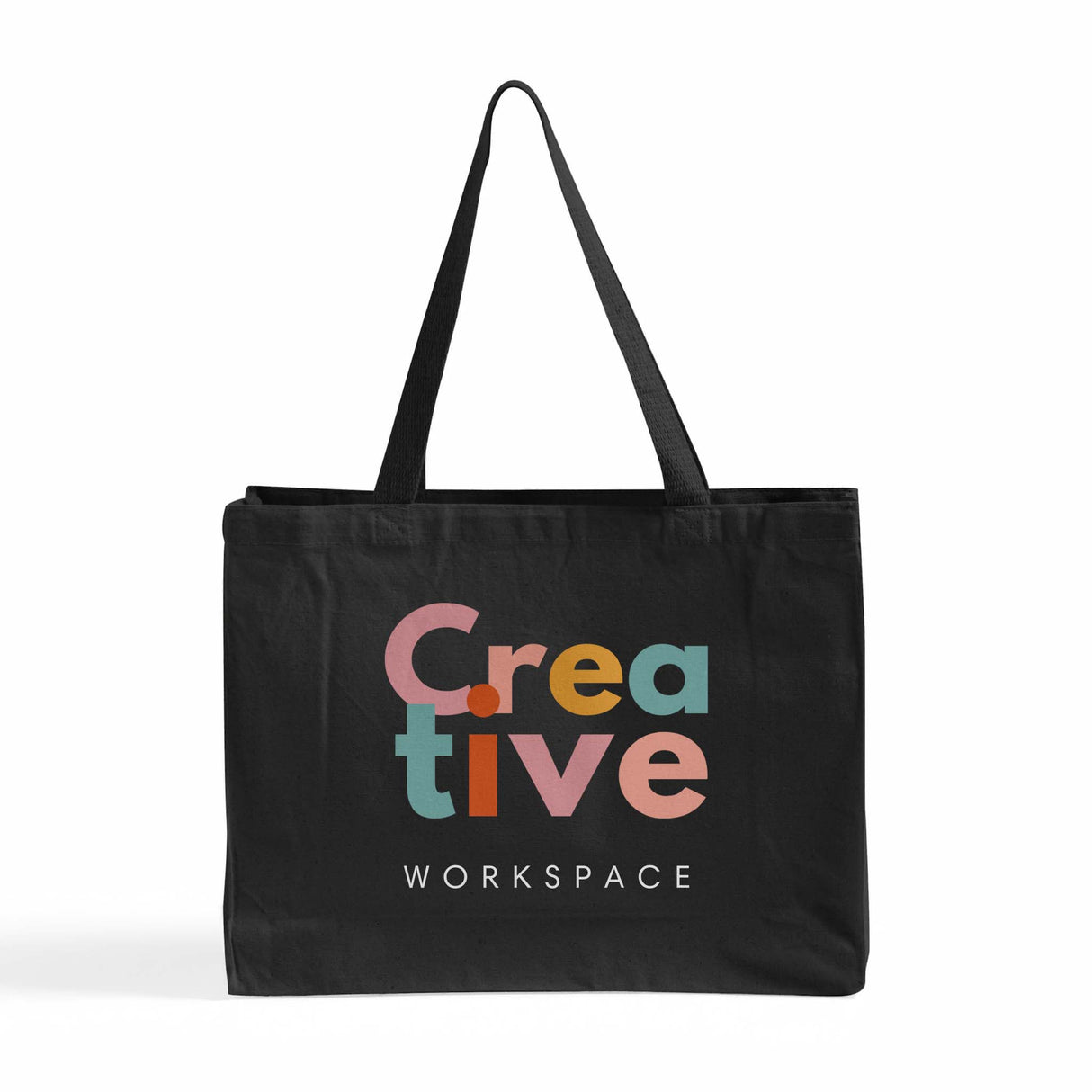 Full Gusset Heavy Canvas Horizontal Tote Bags Customized - Personalized Full Gusset Tote Bags With Your Logo - TF275