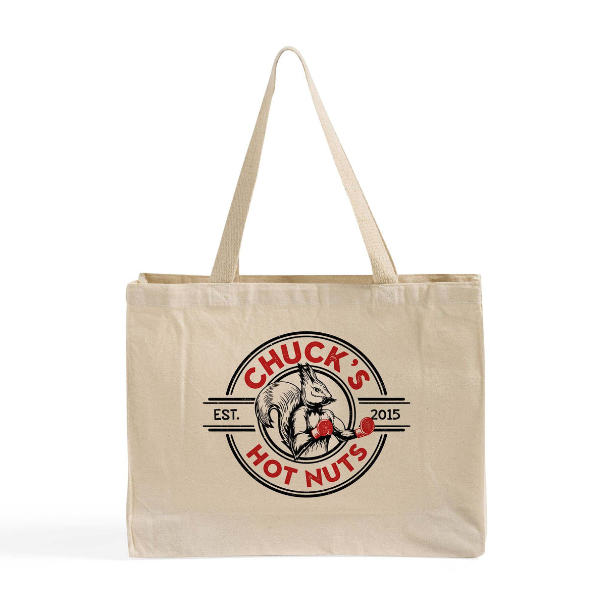 Full Gusset Heavy Canvas Horizontal Tote Bags Customized - Personalized Full Gusset Tote Bags With Your Logo - TF275
