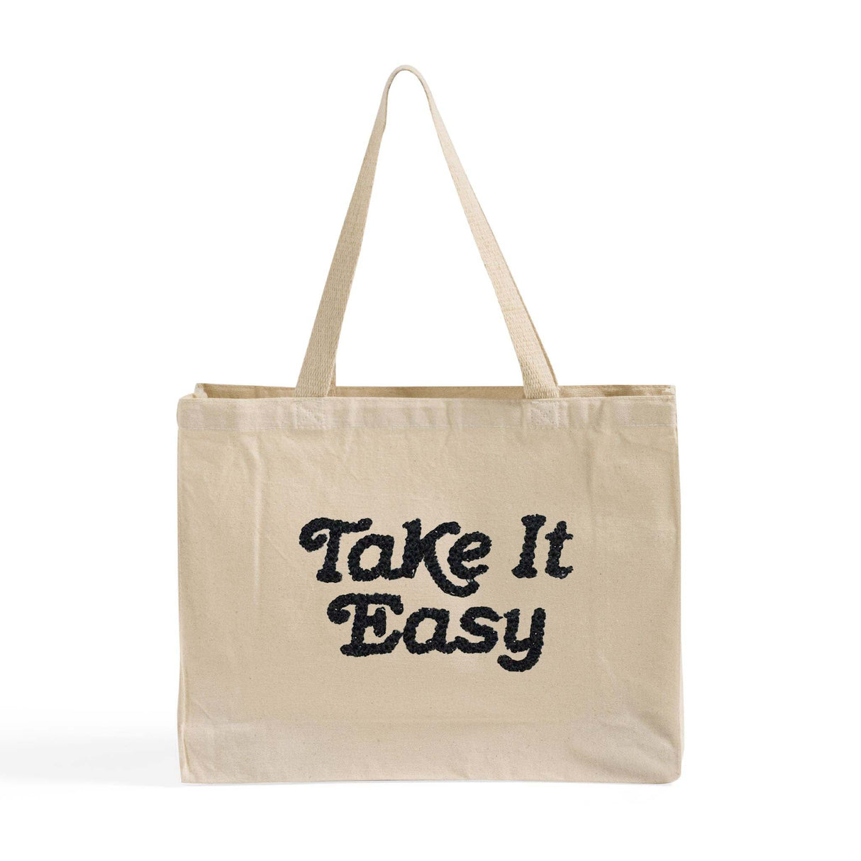 Full Gusset Heavy Canvas Horizontal Tote Bags Customized - Personalized Full Gusset Tote Bags With Your Logo - TF275