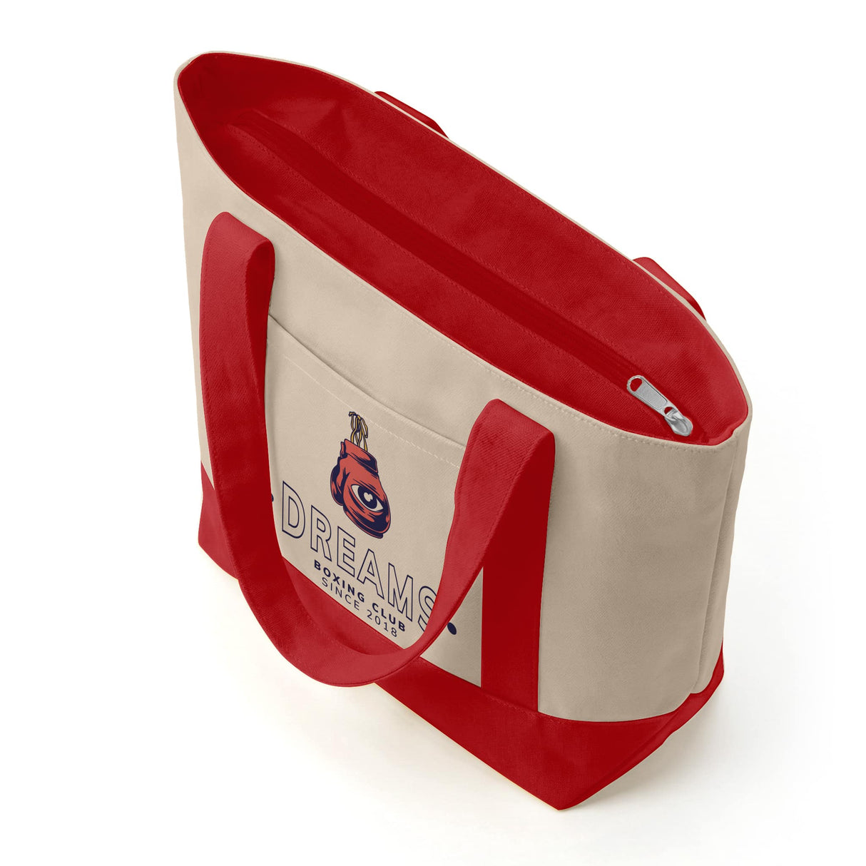 Custom Mini Iconic Zipper Shopping Bag