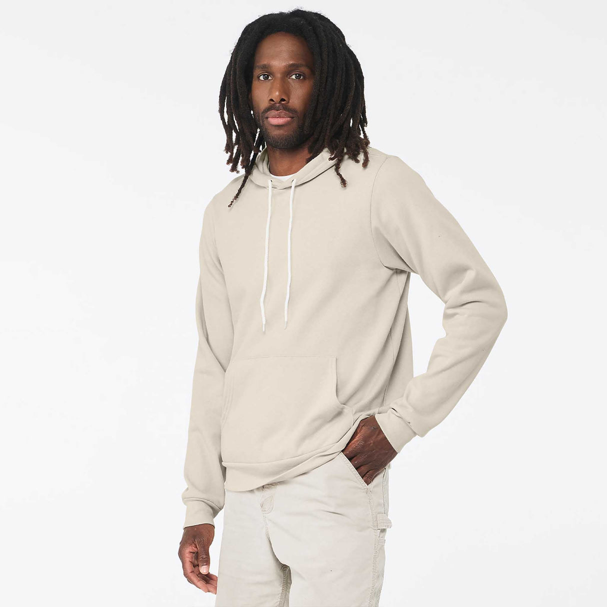 Basic Sponge Pullover Hoodie - Unisex