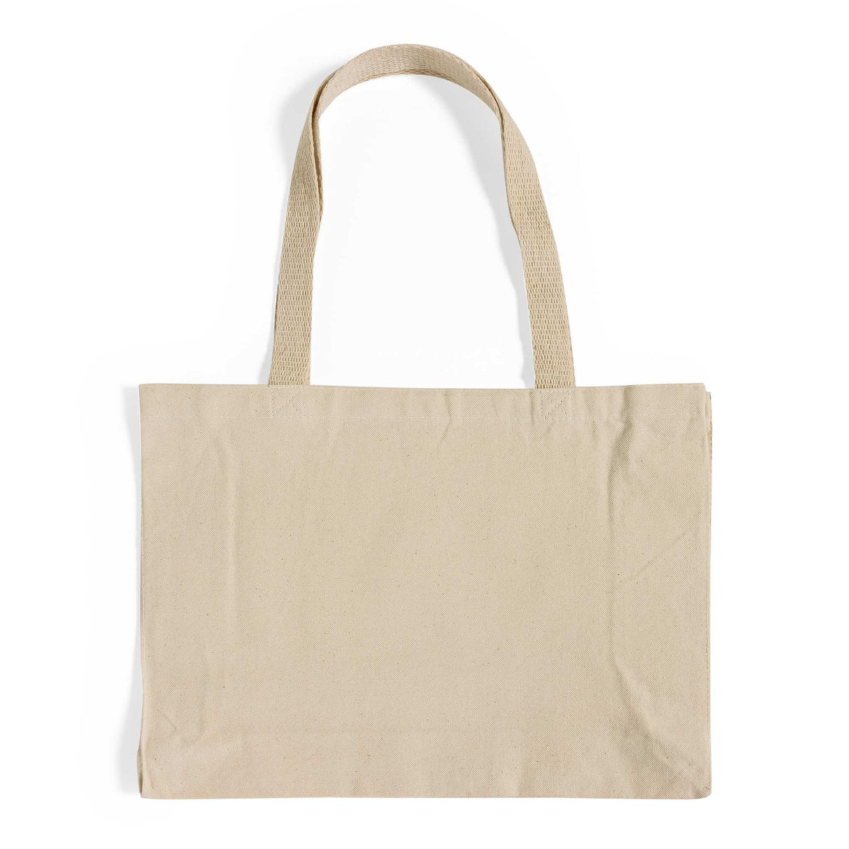 Affordable natural canvas tote bag