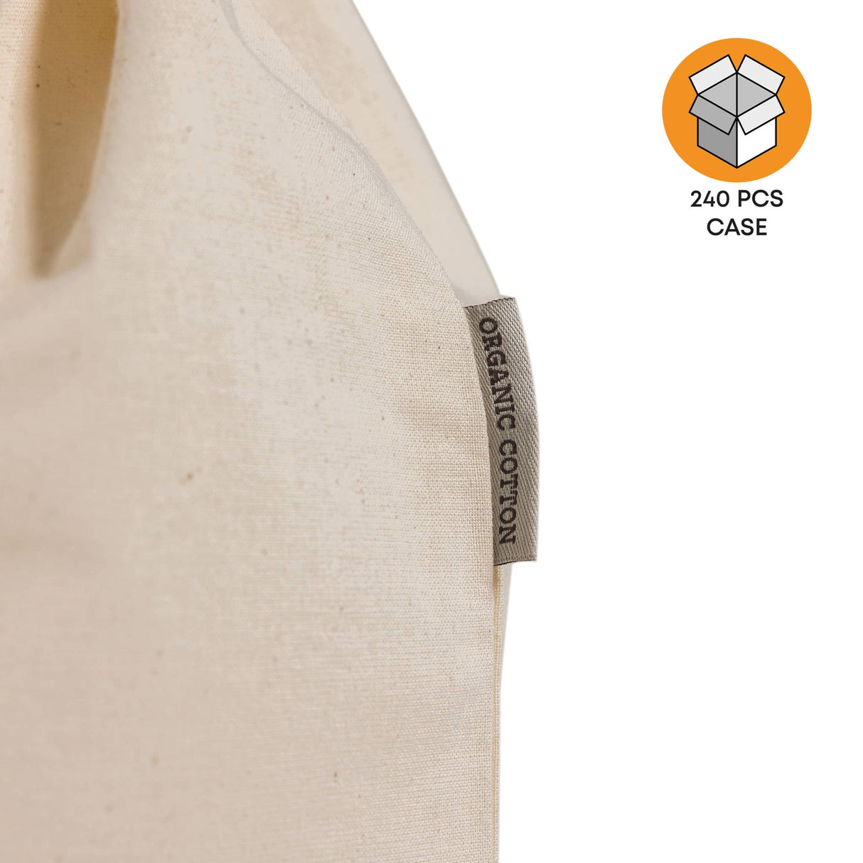 Organic Drawstring Backpack Case