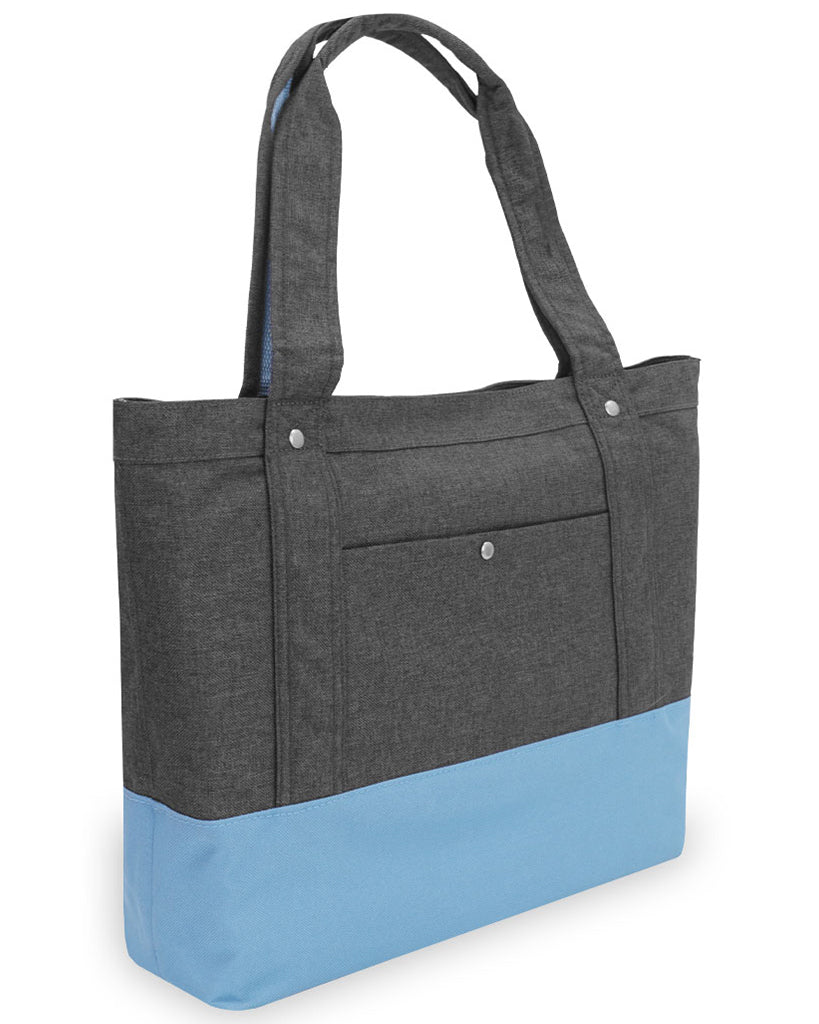 Two Tone Deluxe Tablet Tote Bag