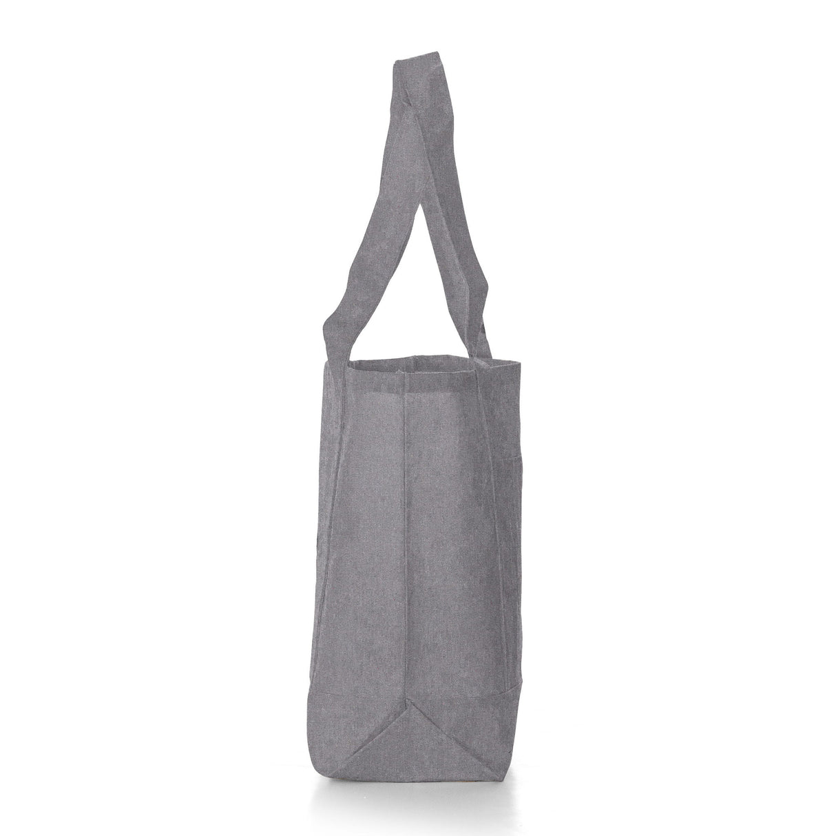 ash grey recycled iconic shopping tote