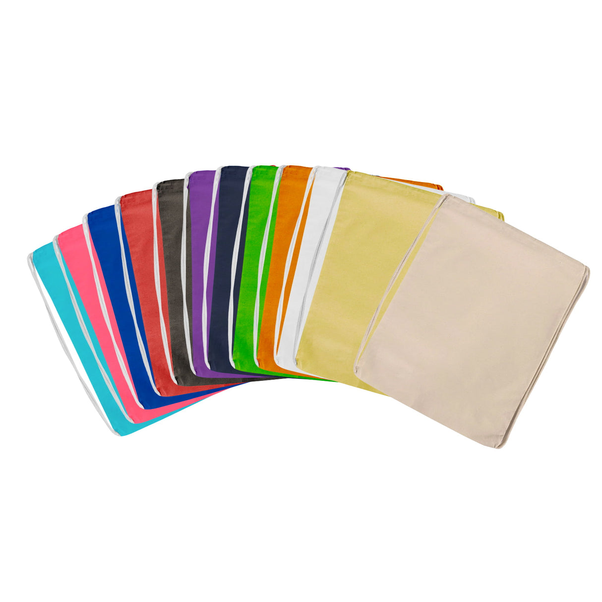 Closeout Assorted Drawstring Backpacks – Pack of 12