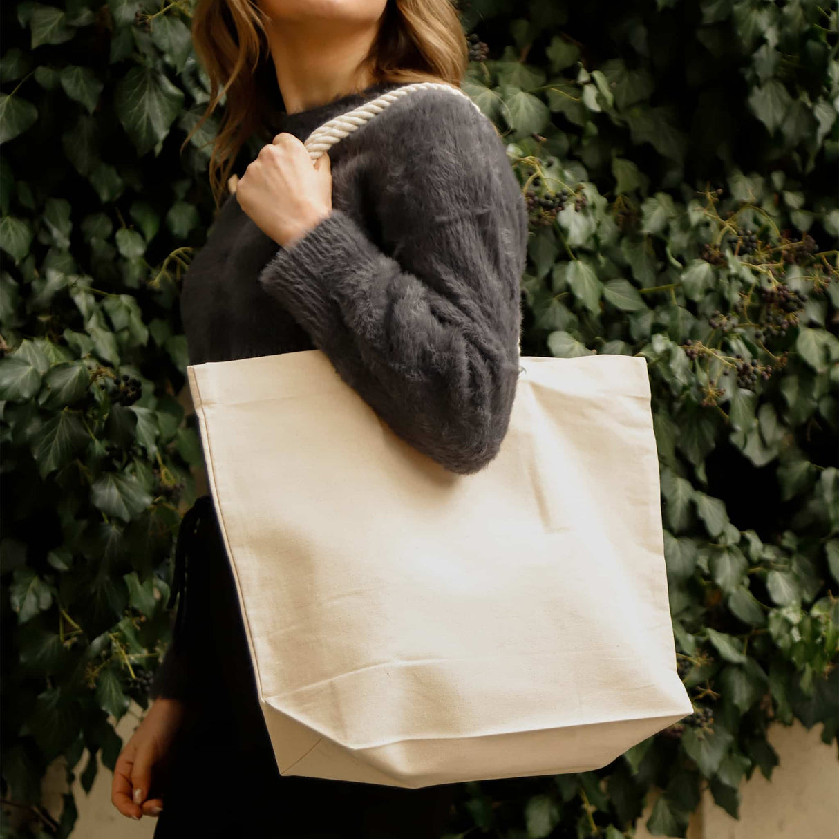 beach canvas rope handle model