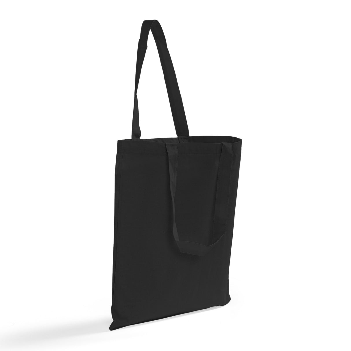 black affordable cotton tote
