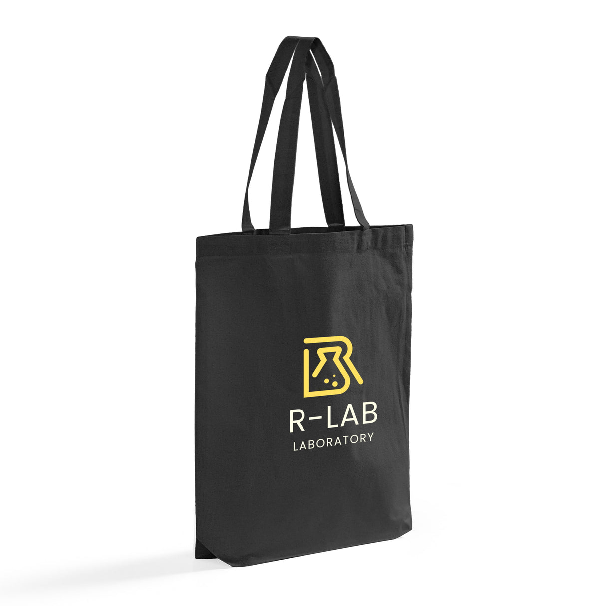 Gusseted Custom Tote Bags 100% Cotton / Logo Tote Bags With Bottom Gusset - TG110