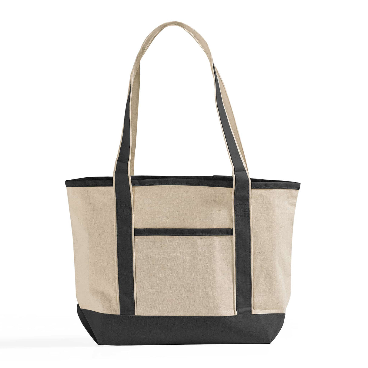 Black Heavy Canvas Tote Bag