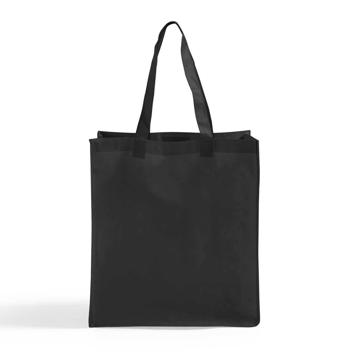 black non woven tote bag