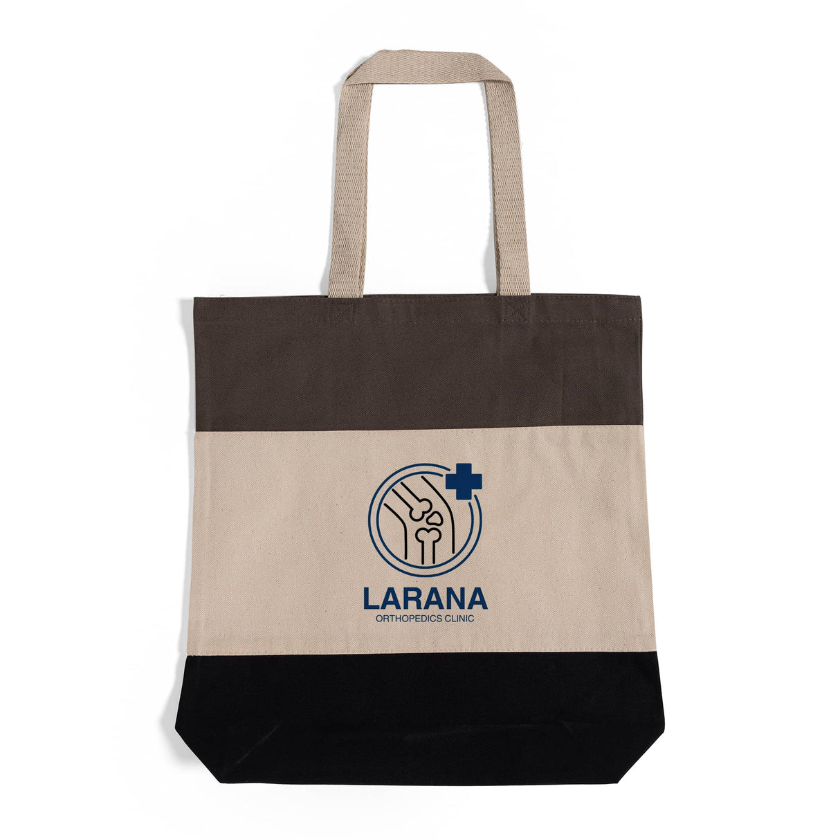 Customized Heavy Canvas Tote Bags Tri-Color - Personalized Tri-Color Tote Bags With Your Logo - TG259
