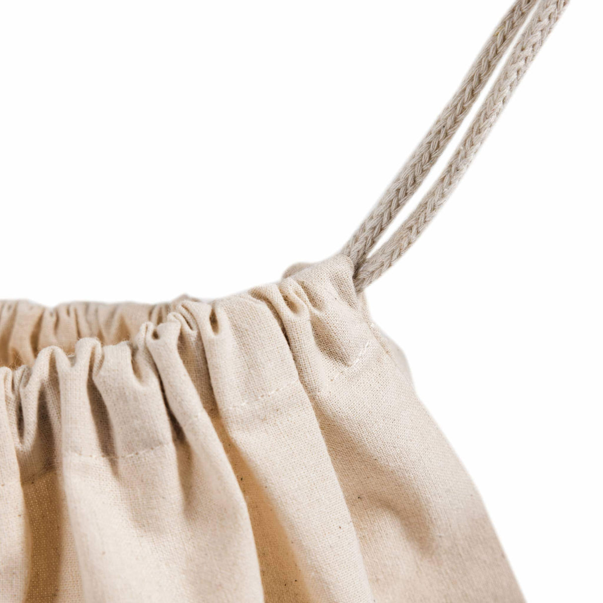 Small Canvas Personalized Drawstring Bags with Your Logo