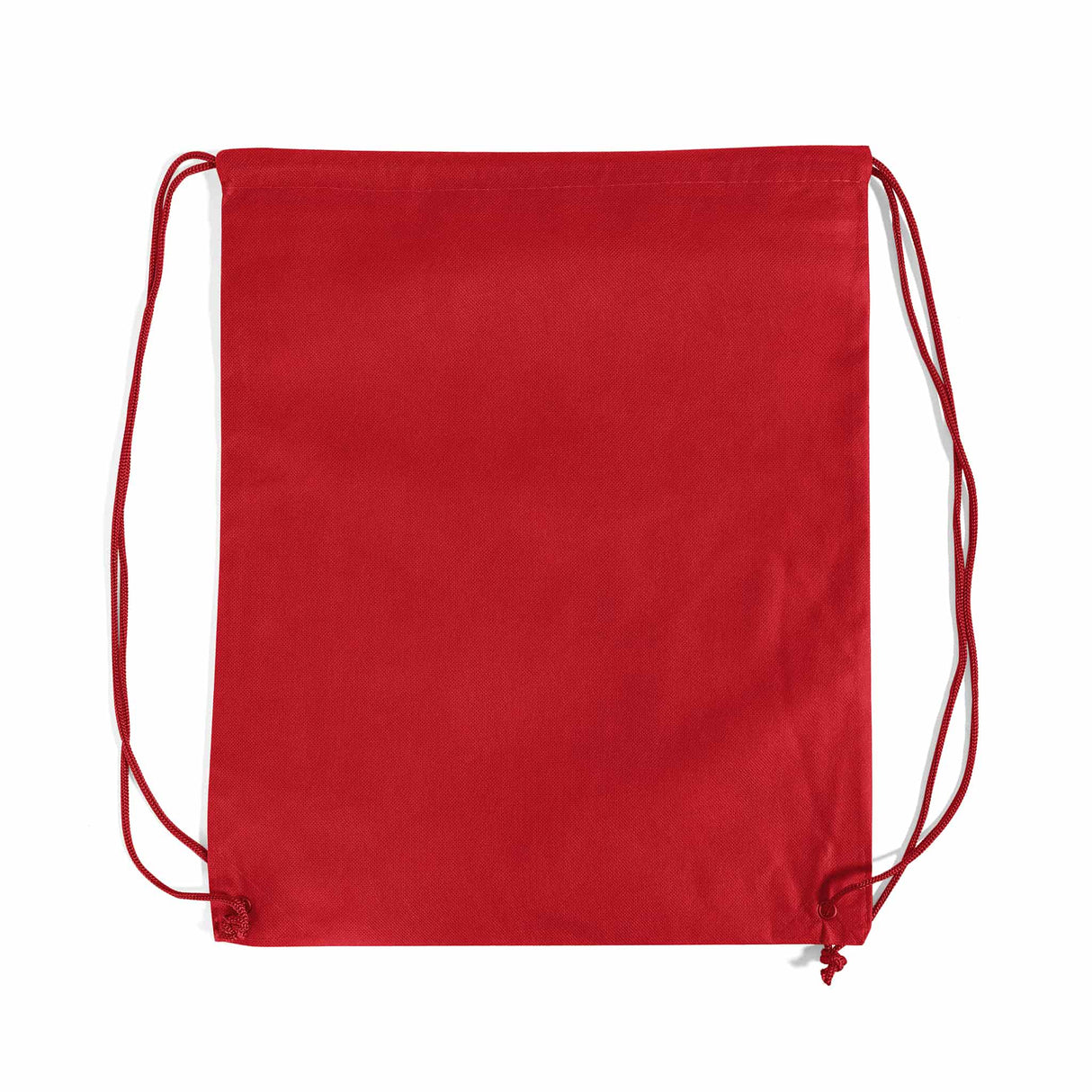 budget red non woven wholesale backpack