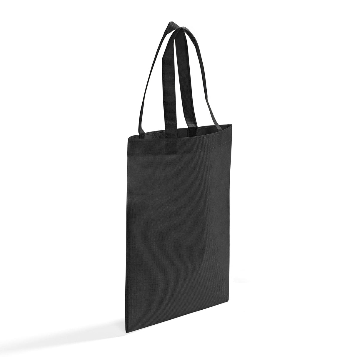budget value black non woven tote