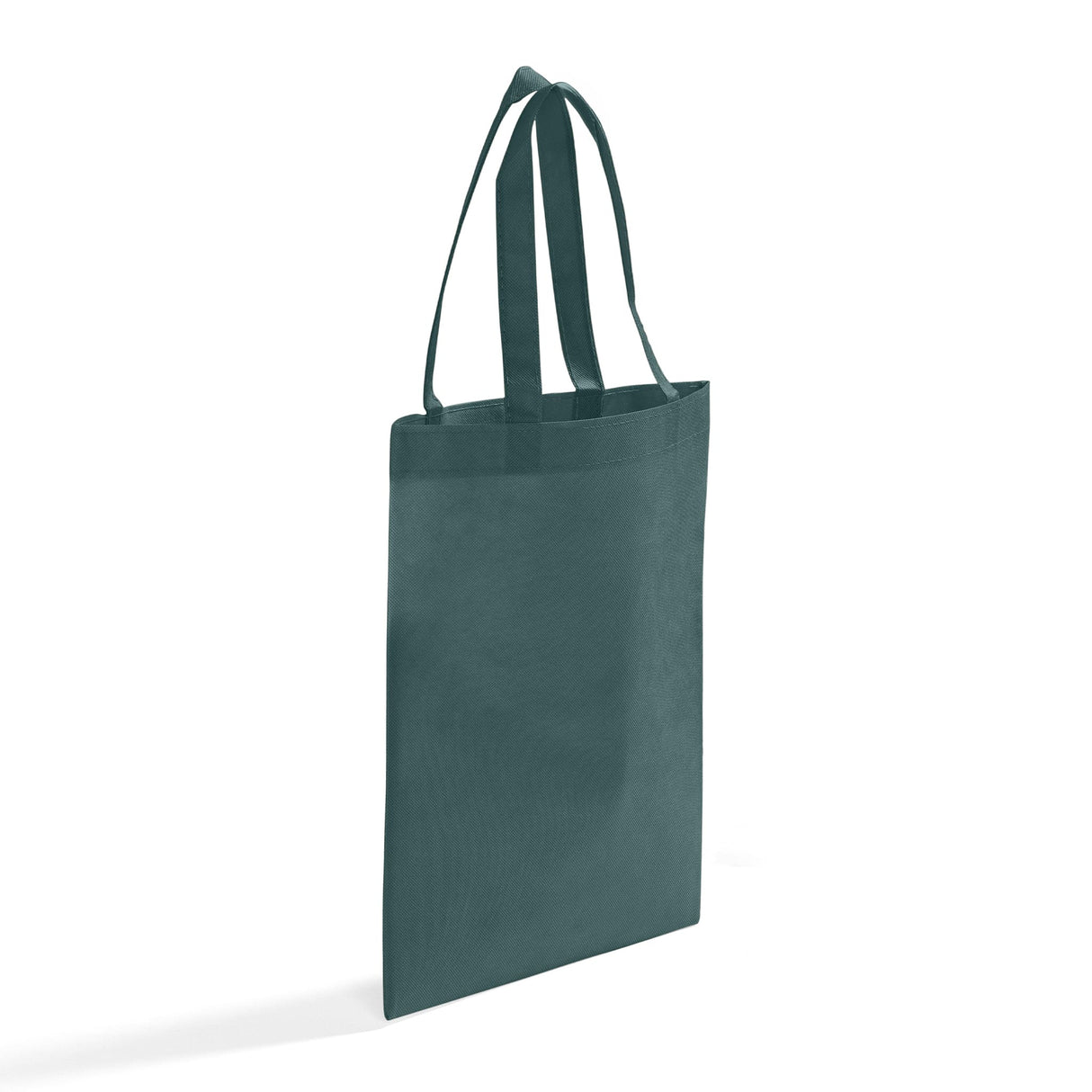 budget value forest green tote bag