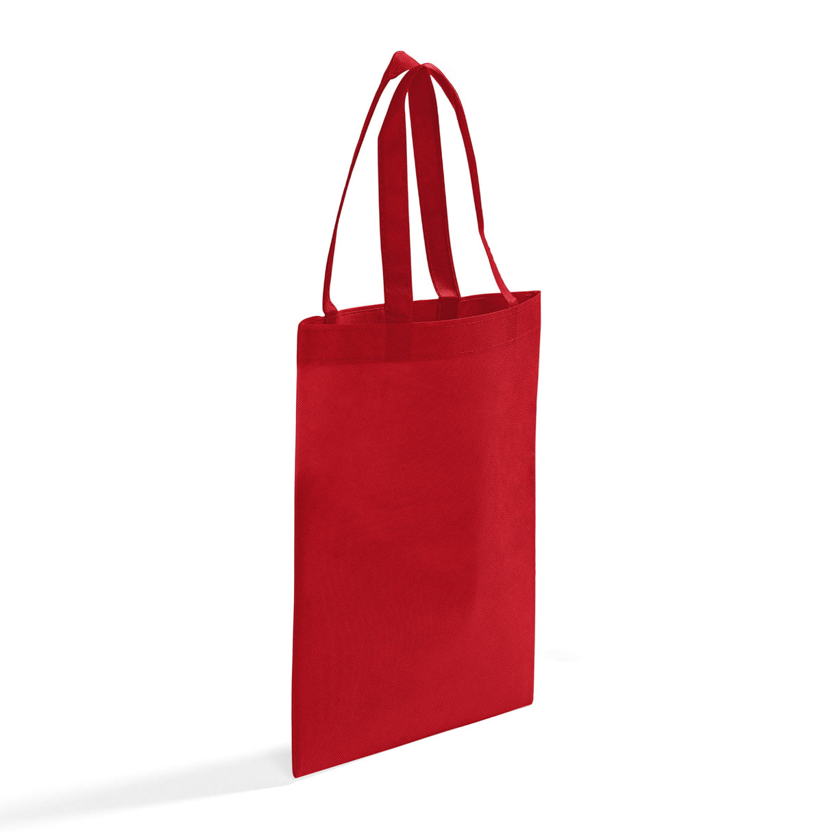 budget value red non woven tote