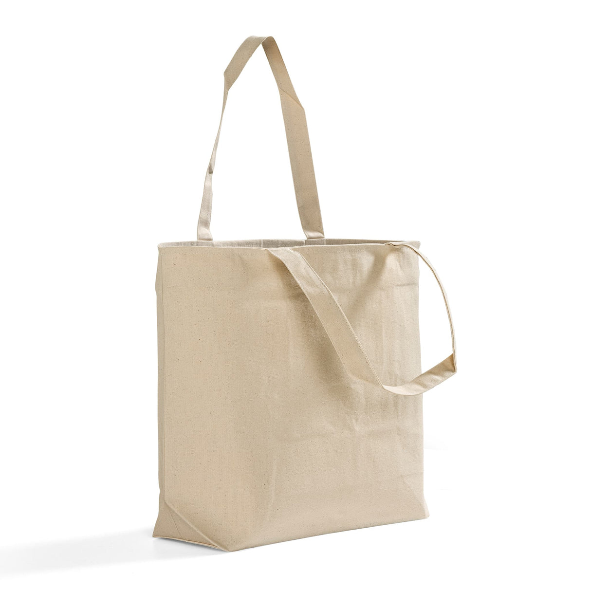 canvas bag with zipper handle detail