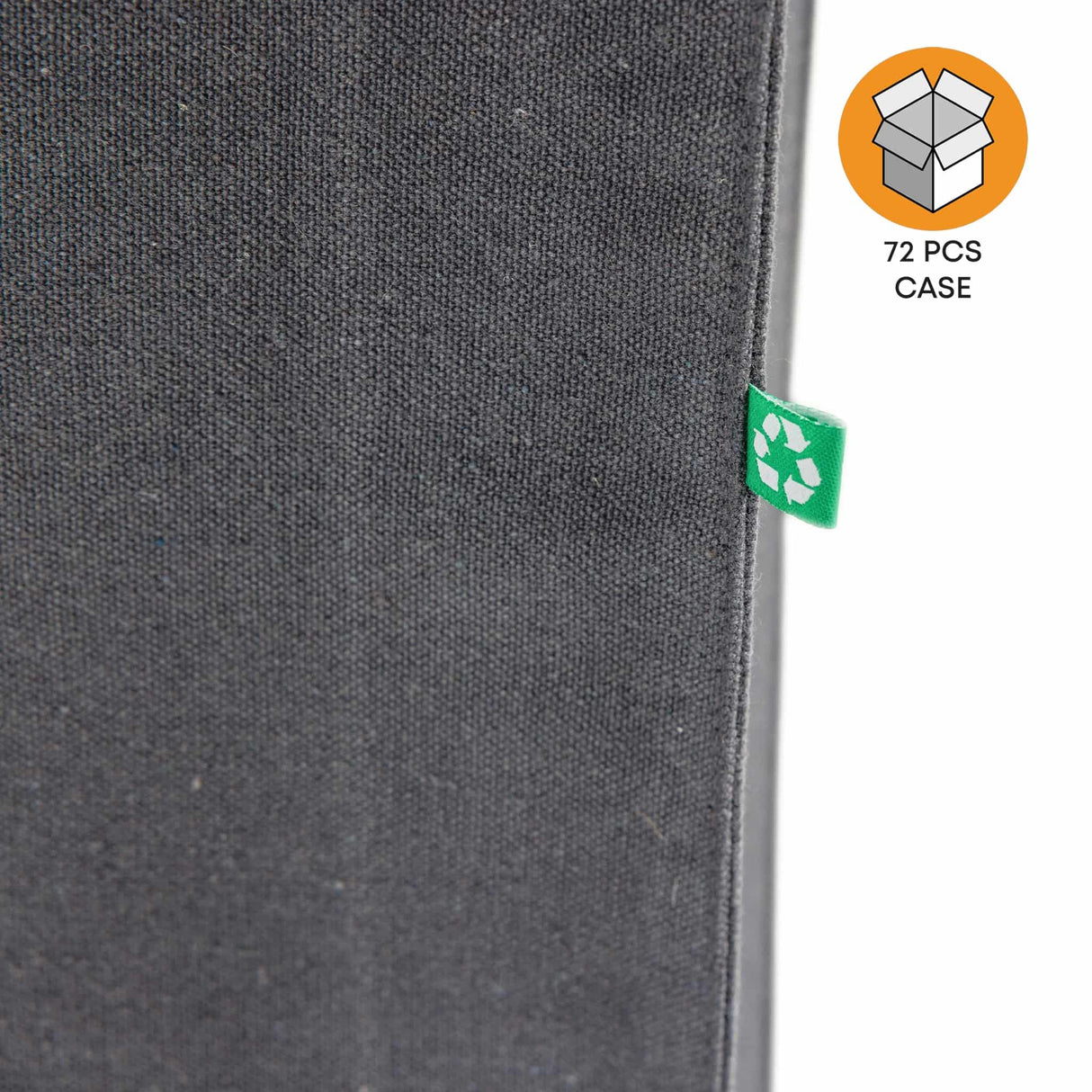 72 ct Recycled Heavy Canvas Tote with Full Gusset - By Case