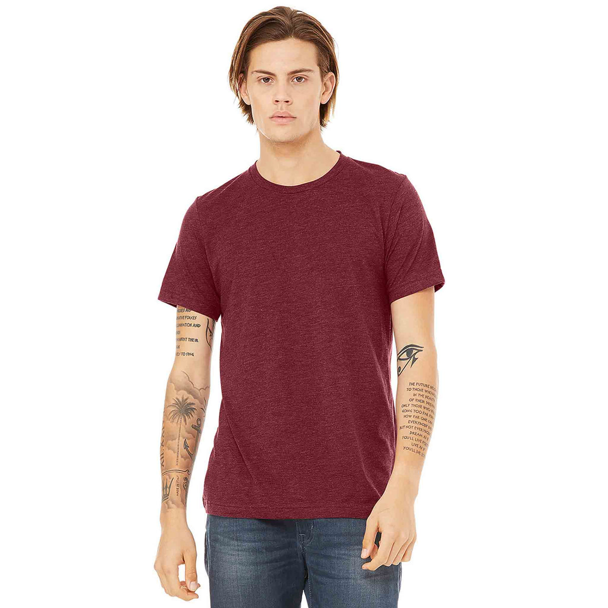 Classic-Fit Unisex Triblend Short Sleeve Tee