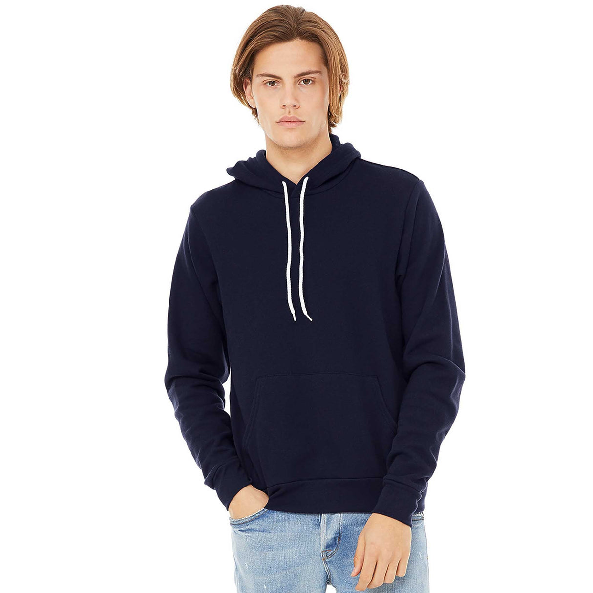 Basic Sponge Pullover Hoodie - Unisex