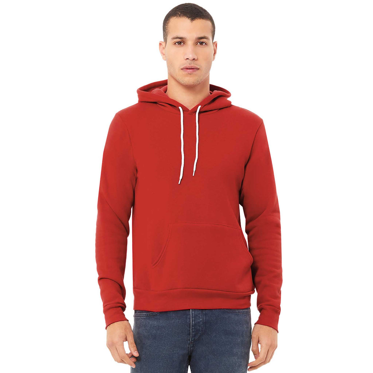 Basic Sponge Pullover Hoodie - Unisex