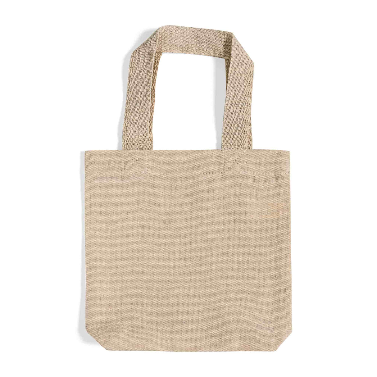 cotton canvas mini gift tote bag