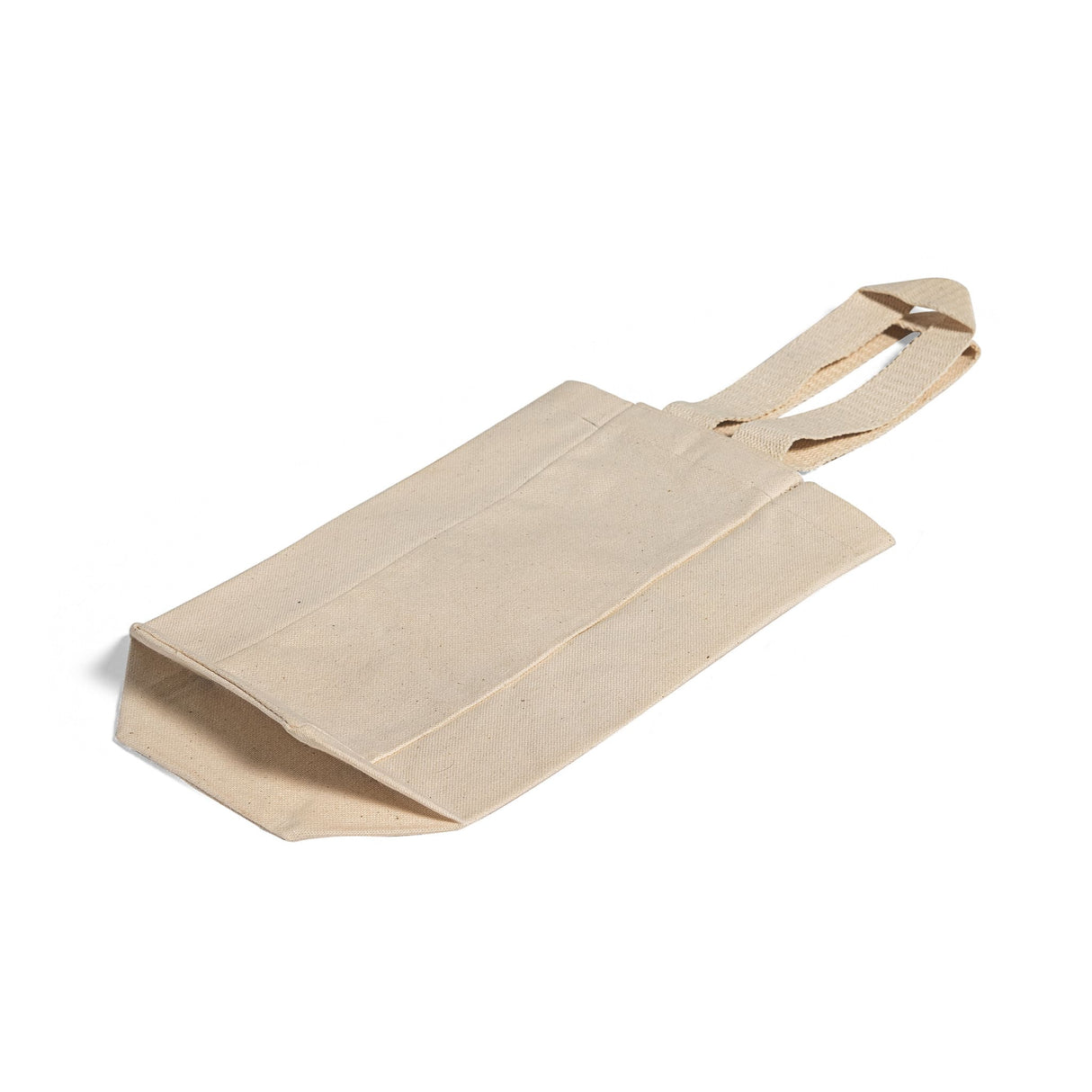 Cotton Canvas Single Wine Tote