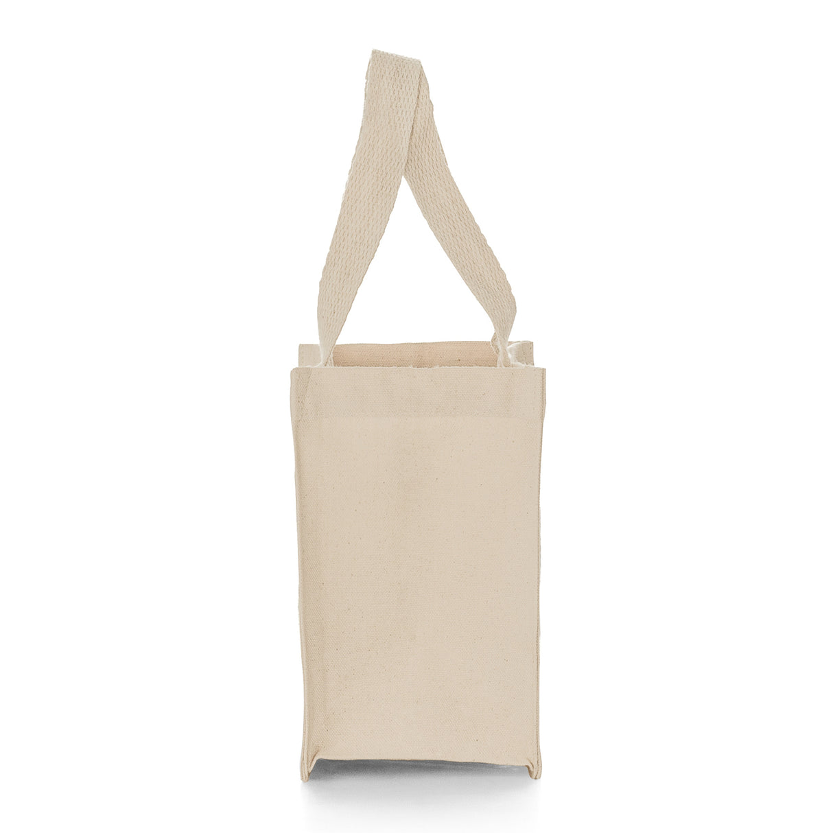 cotton canvas small square tote