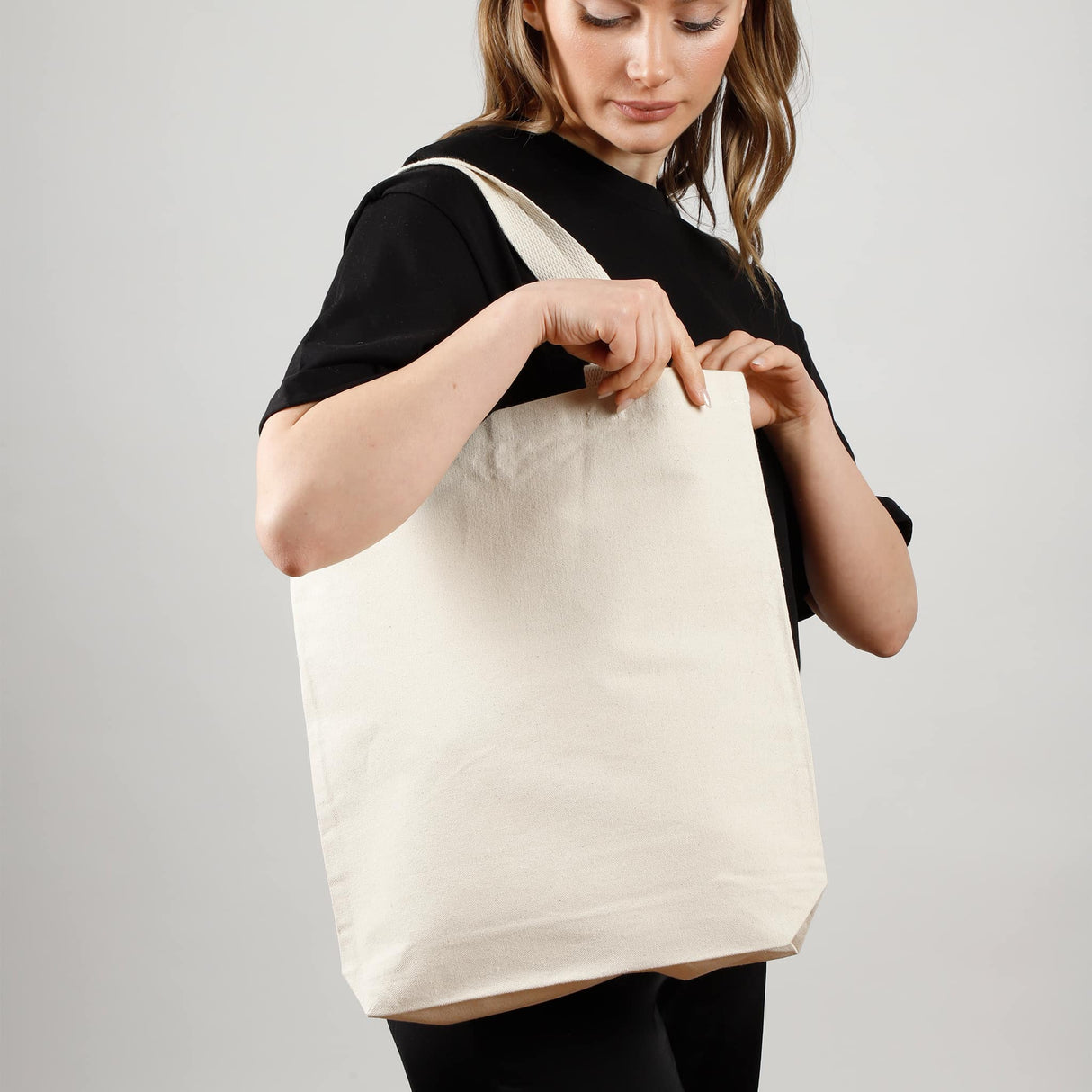 Cotton Canvas Tote Bag Model