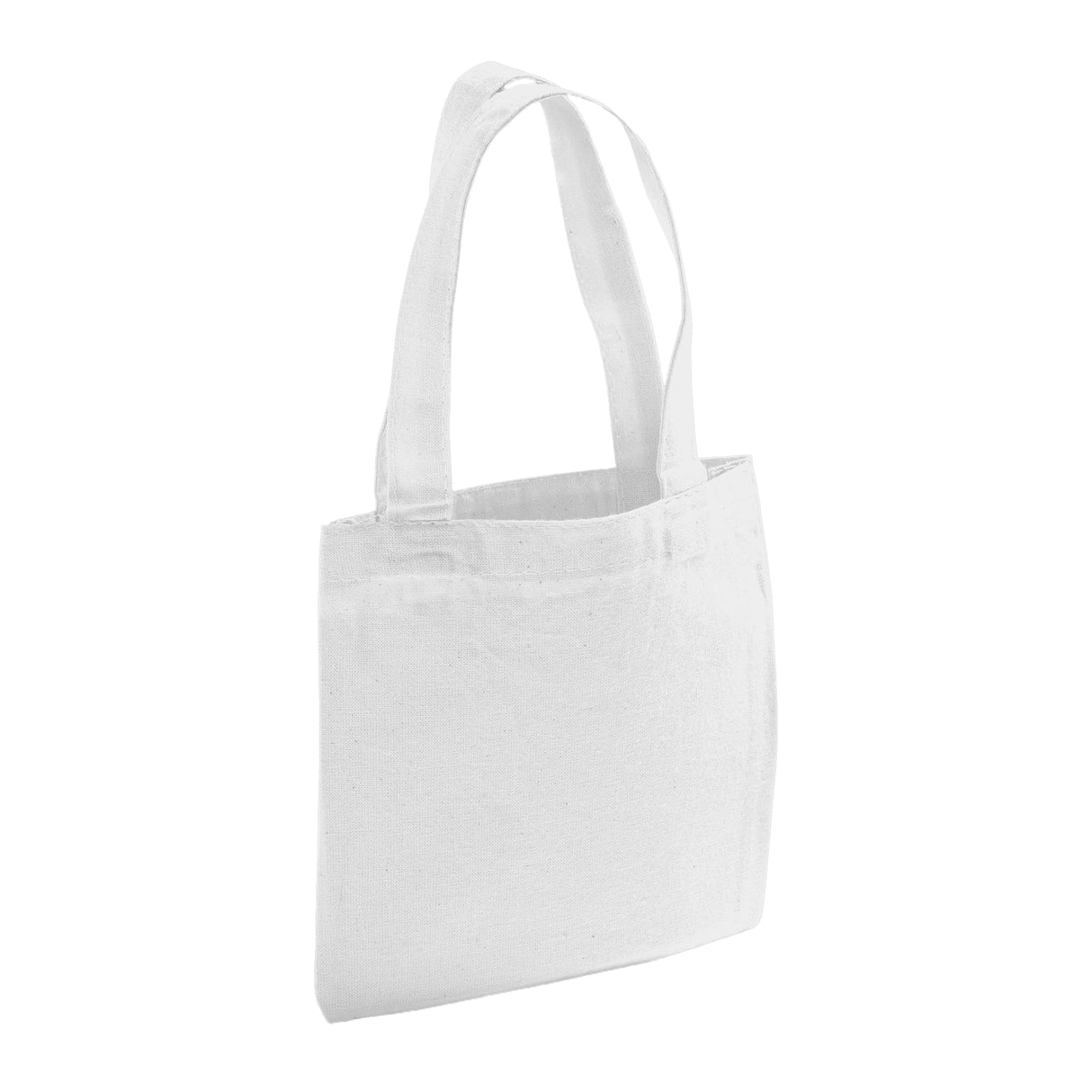 cotton white tote bag fabric handle