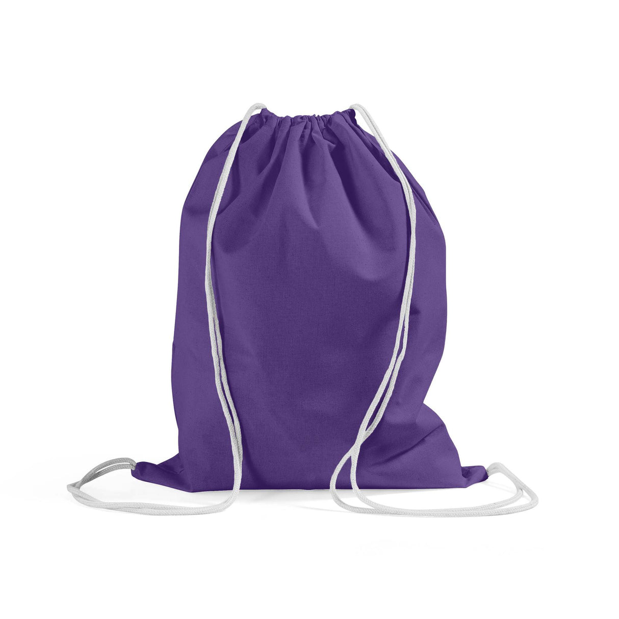 Purple Drawstring Bag